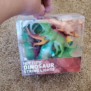 Hot Topic Colorful Dinosaur String Lights